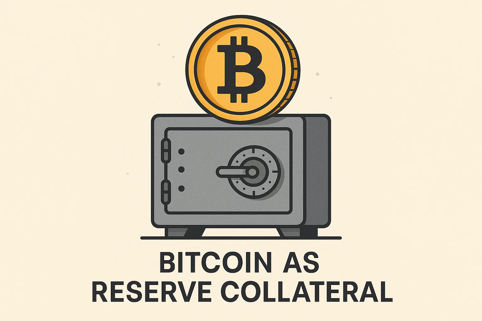 Bitcoin as reserve collateral