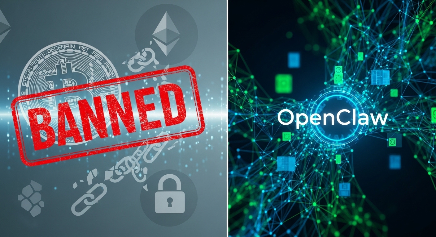 OpenClaw introduces a strict ban on crypto references,