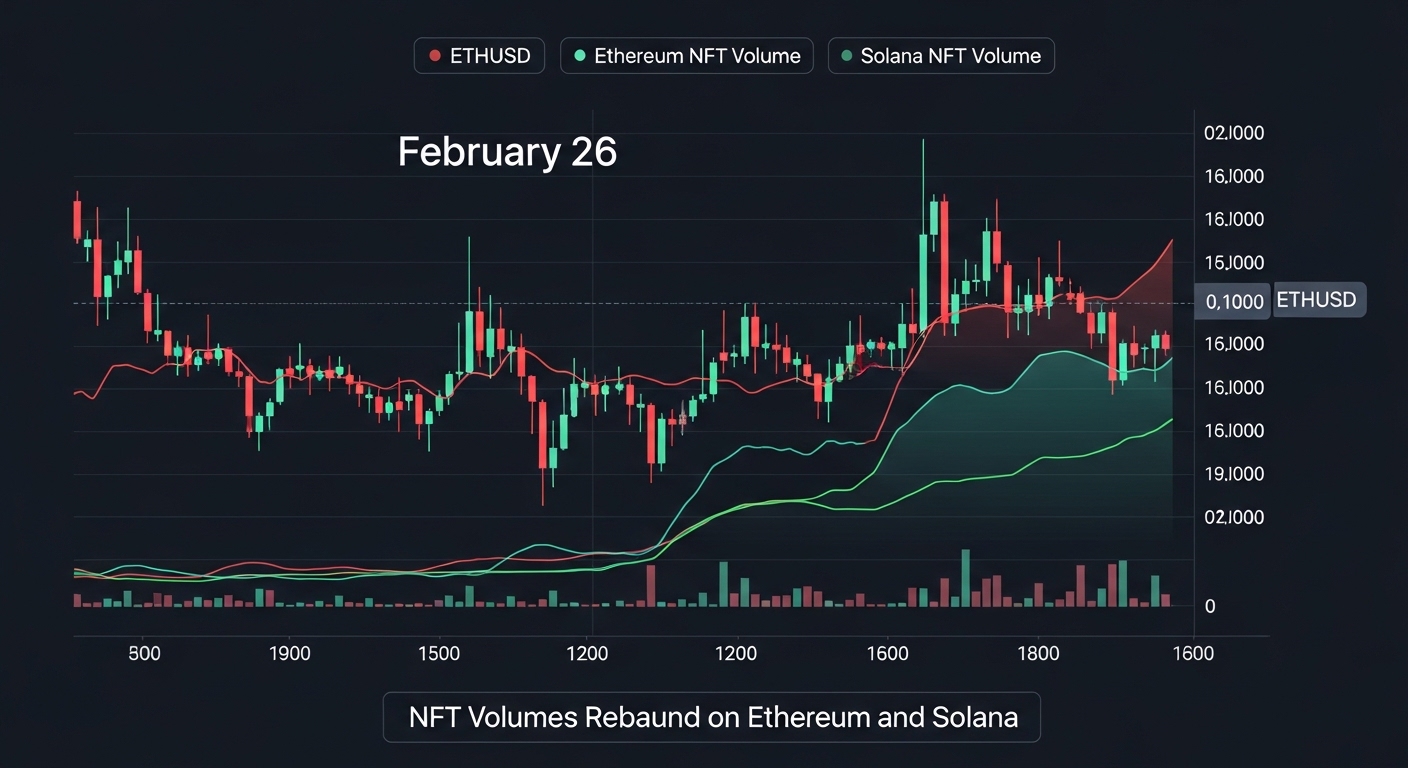 volumes rebounding on Ethereum