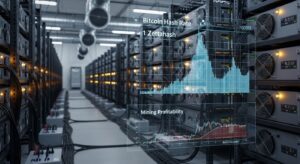 Bitcoin Miners Power Back Above 1 Zettahash