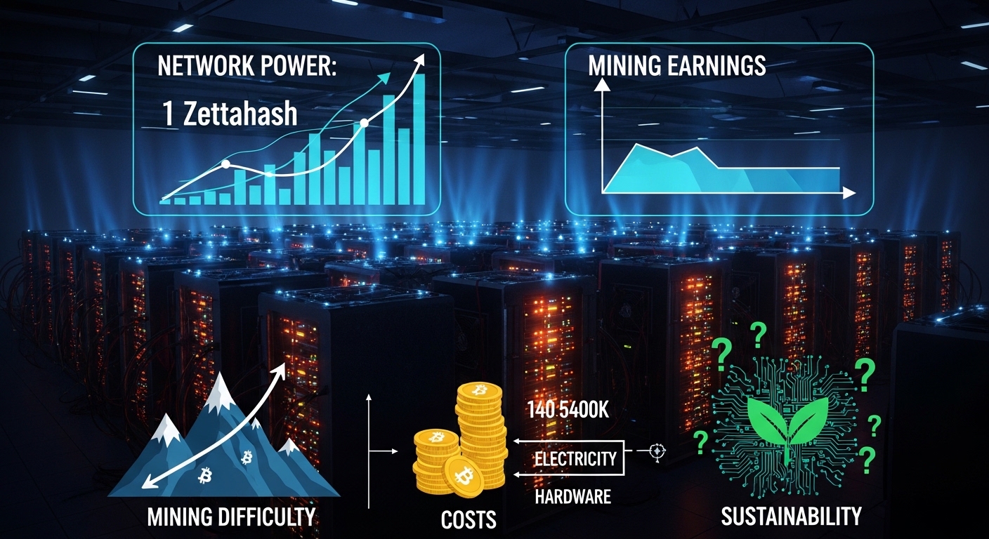 Bitcoin miners’ network power exceeds