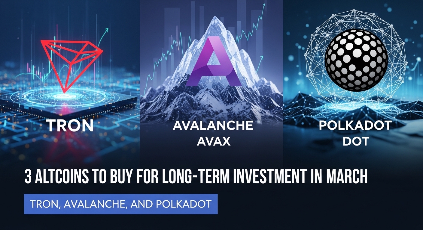 Discover 3 altcoins to buy for long-term investment in March